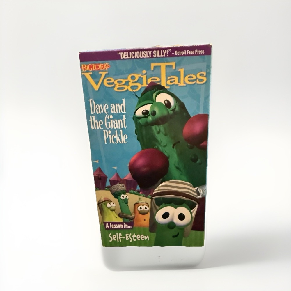 Veggie Tales - Dave And The Giant Pickle VHS, 2002 Video